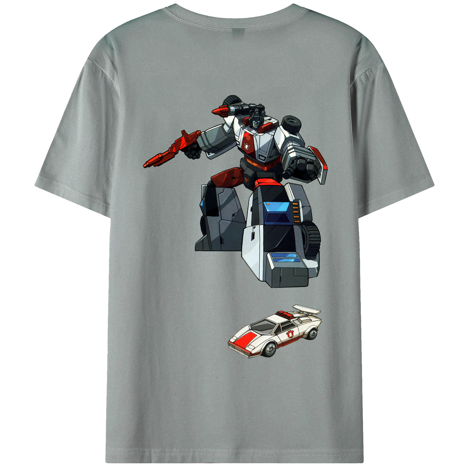（画像用）  綿100％ メンズ半袖Tシャツ（バックプリント） 通気性